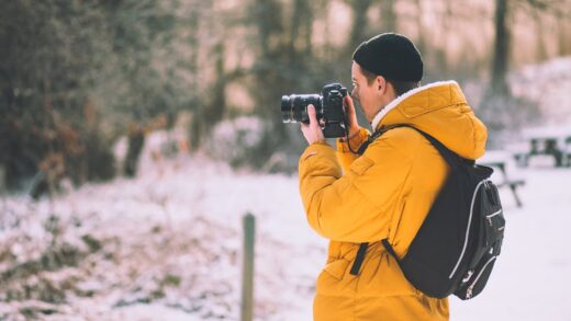 męska zimowa kurtka