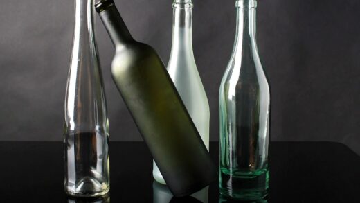 szklane butelki